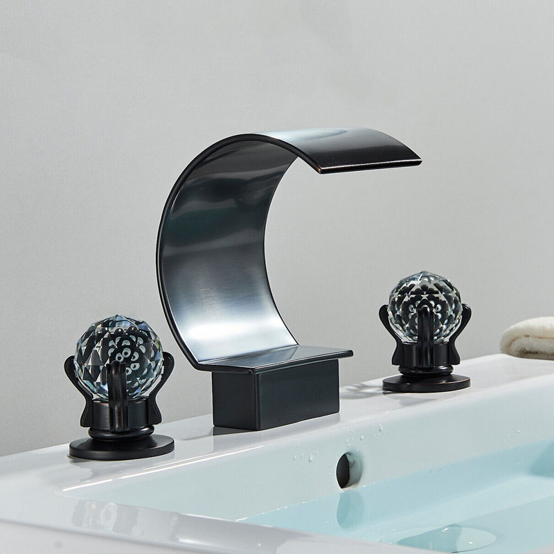 Robinet pour salle de bain à poignée large 2 poignées