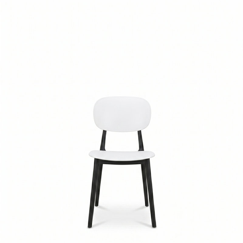 Patio Dining, White/Black