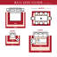 Paillasson lavable Red Christmas-365961092