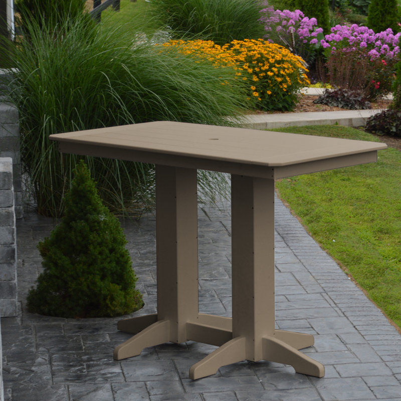 Table de salle à manger Nettie, Bois patiné, l 33 po x L 60 po x H 42 po