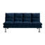 Fleeman Twin 67'' Upholstered Convertible Sofa-1057842662