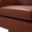 Fauteuil en cuir sans assemblage, rembourrage aux courbes élégantes-55362932