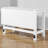 Extendable Dining Table With Drop Leaf, Rectangular, Modern Farmhouse Style-1911834341