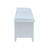 Flavius Rattan & White Finish Bench W/Storage