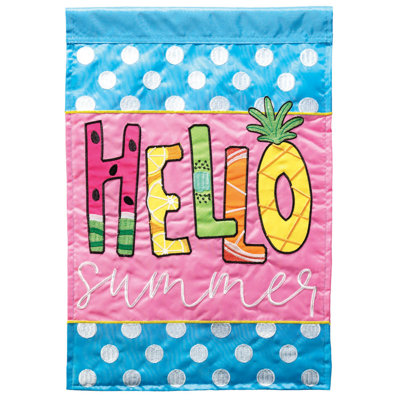 Double Sided 42'' H x 29'' W Polyester House Flag