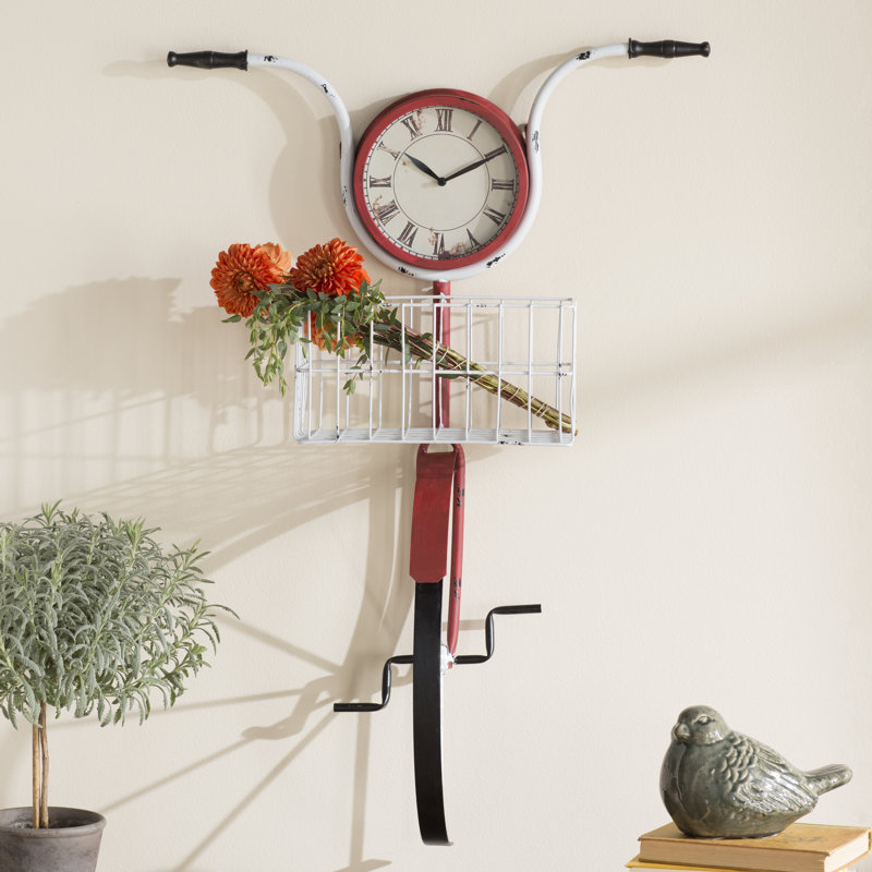 Très grande horloge murale vélo Andrewson