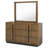 6-drawer Dresser and Mirror Ash Brown