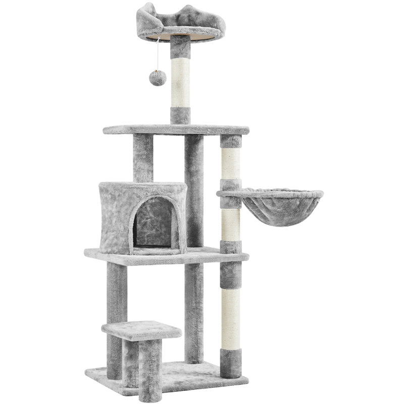 Habitation pour chat 57 "Danas, Gris clair