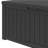 120 Gallon All Weather Resin Deck Box with Lockable Lid & Gas Assist Opening, Weatherproof Outdoor Storage Chest