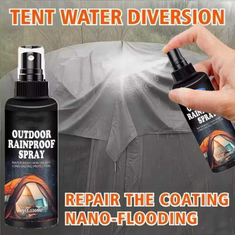 Tente imperméable, jet hydrophobe, revêtement de camping extérieur, hydrofuge, 100 ml
