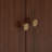Zoe 36'' Single Bathroom Vanity Base Only in Walnut Finish