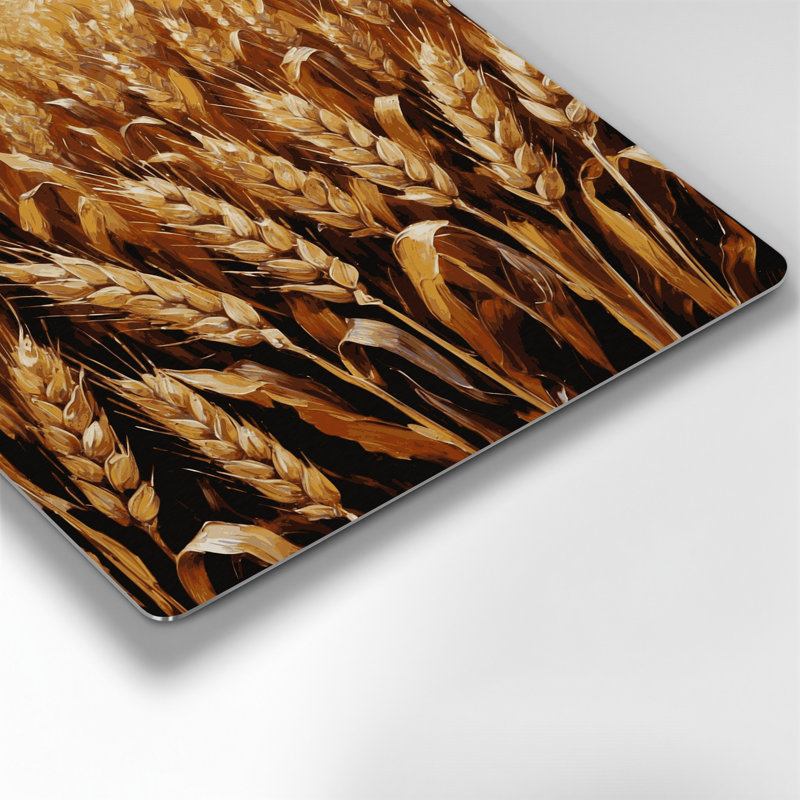 "Farm Wheat Sheaves", art mural en métal brun, H 16 po x l 16 po