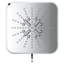 Jet Fixed Shower Head with DreamSpray-72057504