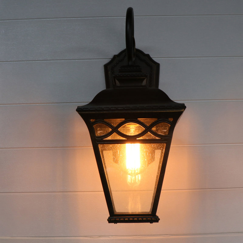 Éclairage extérieur 1 lumière en bronze huilé