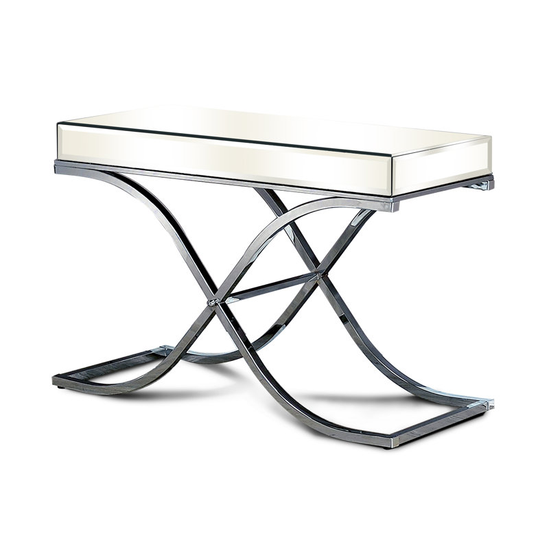 Console Chilhowie, Clear Top/Silver Base