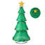 Arbre de Noël éclairé à DEL 78 po H 