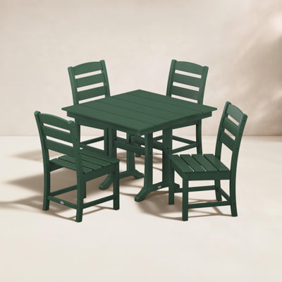 POLYWOOD® Lakeside 38" Patio Dining Set
