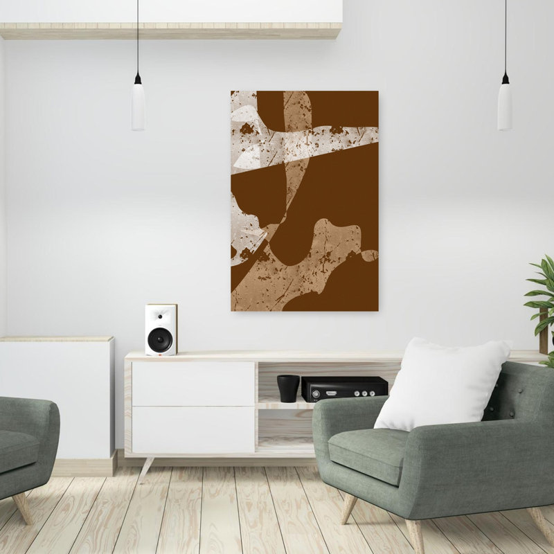 Art contemporain, art contemporain abstrait, H 36 po x l 24 po