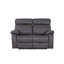 Causeuse inclinable en cuir 59,8 po Avshalom-907905423