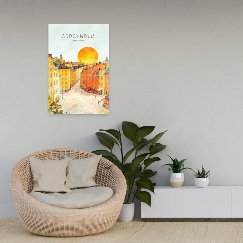 Contemporary Art Contemporary Wall Art by Neetesh Kumar - Wrapped Canvas Print, 60.96 cm H x 40.64 cm W