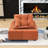 Modular Sectional Single Sofa, Armless Chair with Removable Back Cushion