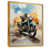 Gold Floater Framed