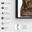 «Fashion and Glam Sleeping Pitbull», impression sur toile-51240486-51240487
