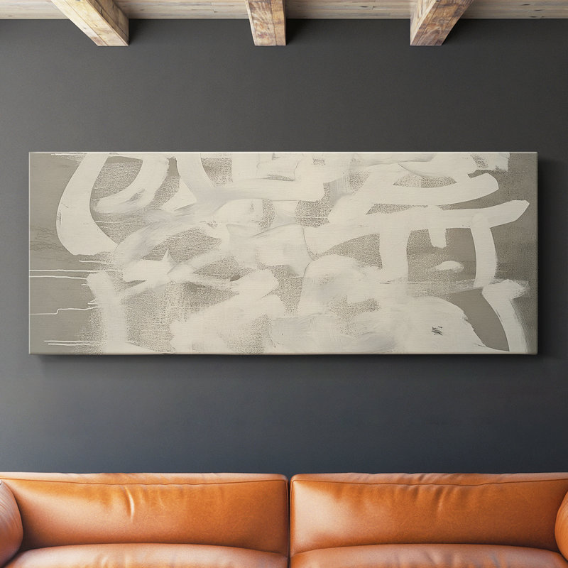 Abstract Series 8 #XXXIX-Wide Gallery Wrapped Canvas, 16" H x 40" W