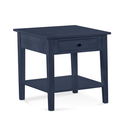 East Solid Wood End Table