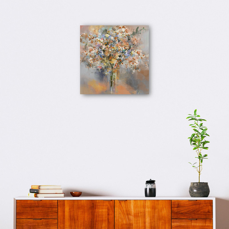 Impression sur toile Tribeca II par Studio Arts, Toile tendue, H 12 po x l 12 po x P 1,5 po