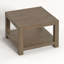 Ewalt Solid Wood Four Leg Coffee Table with Storage-627948406