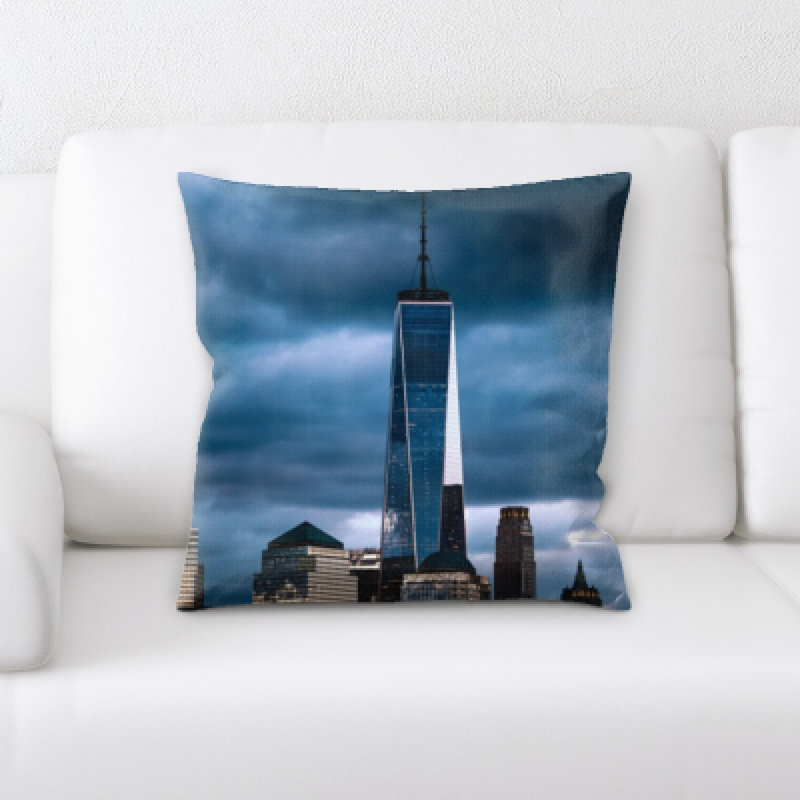 Microsuede Throw Pillow