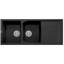 45.69'' L Single Bowl Granite Kitchen Sink