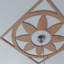 Médaillon de plafond en bois Blume-63412057-63412071