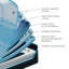 LuxeBreeze® 13" Medium Hybrid Mattress-2119494245