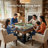 Foldable Ultra-Thin Automatic Mahjong Table with Wheels