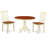 Maffra Rubberwood Solid Wood Dining Set-2043166440-2043166442-2043166453