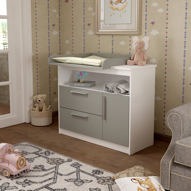 Changing Unit Classic Line 1150, White/Grey