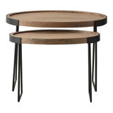 Aganlane 2 Piece Nest of Tables