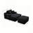 47" Boneless Cloud Corduroy Compression Single Sofa with Ottoman Footrest, No Assembly, Independent Pocket Springs & High Resilience Foam Small Couch for Bedroom Apartment-715727884