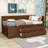 Wood Daybed with Drawers and Shelves-1807396033-1807396034