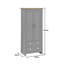 Aquitaine 2 Door Manufactured Wood Wardrobe-395462175