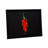 44 cm Flaming Chilli Lap Tray with Bean Bag Cushion