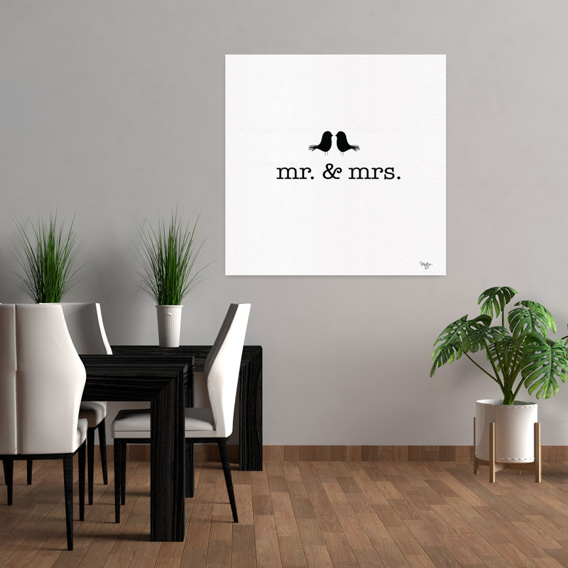 «Mr.», Love Birds I, art contemporain d'oiseaux, H 36 po x l 36 po