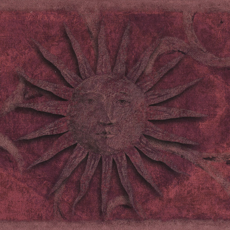 Bordure de papier peint à peindre L 15 pi x l 7 po Sun