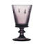 La Rochere Napoleon Bee Aubergine 9 Oz. Wine Glass, Set Of 6.