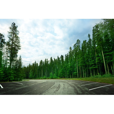 Mountain Road by SensorSpot - No Frame Print on Canvas