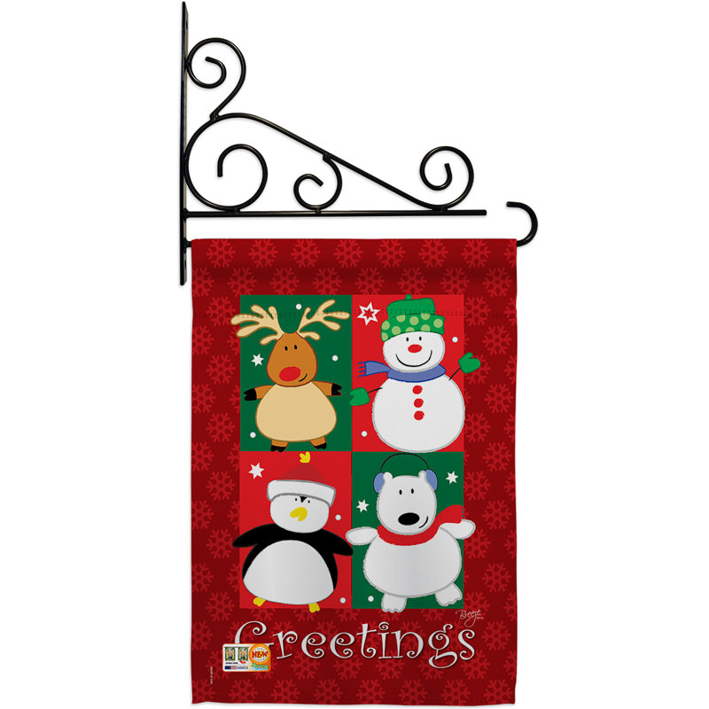 Coussin en polyester 2 faces 19 x 13 po de PAL Ensemble de drapeaux