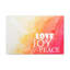 Love Joy Peace - Wrapped Canvas Print-316205773