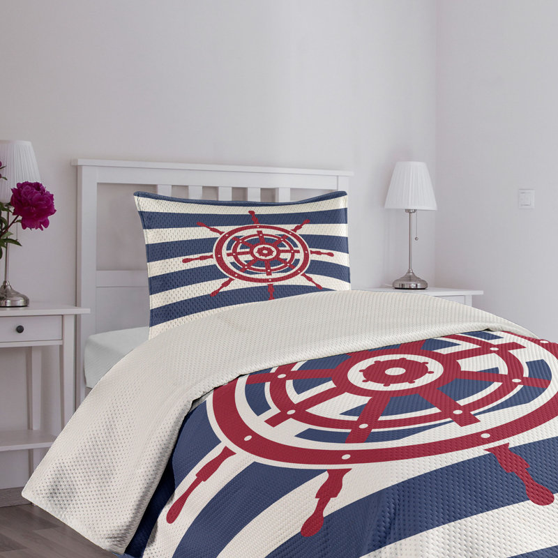 Coastal Polyester Coverlet